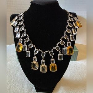 Art Deco-Style Chandelier Necklace